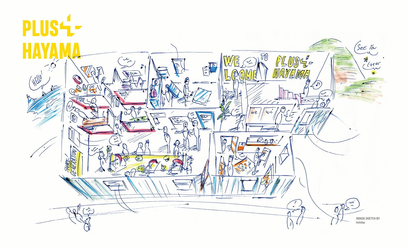 プラス葉山：イメージスケッチ